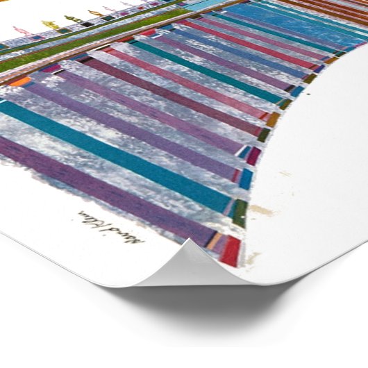  Dienstreis Zwitserse garde Rome Poster (Hoek)