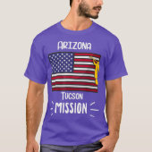 Dienstreizen Arizona Tucson Mormon LDS T-shirt (Voorkant)