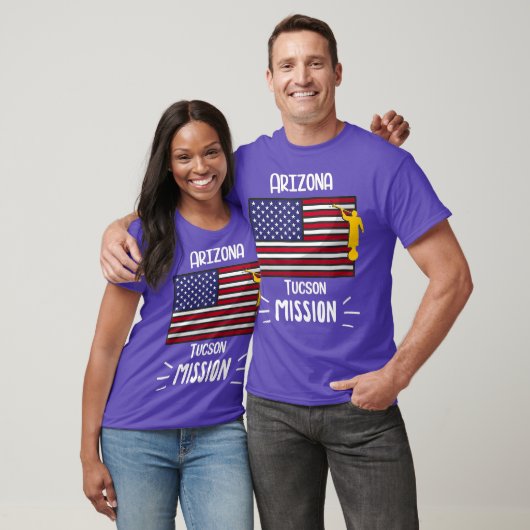 Dienstreizen Arizona Tucson Mormon LDS T-shirt (Unisex)