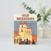  dienstreizen Santa Barbara Briefkaart (Staand voorkant)