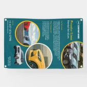 Dienstverlening Autohuren Aangepaste Banner (Horizontaal)