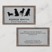 Dienstverlening voor dieren | Honden training | Ho Visitekaartje (Voorkant / Achterkant)