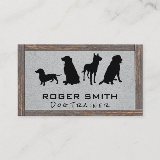 Dienstverlening voor dieren | Honden training | Ho Visitekaartje (Voorkant)