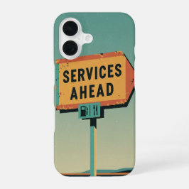 Dienstverlening Vooruit iPhone 16 Hoesje