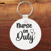 Dienstverzekering zestiende zuren sleutelhanger (Voorkant)