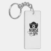 Dienstverzekering zestiende zuren sleutelhanger (Voorkant Links)