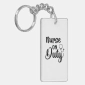 Dienstverzekering zestiende zuren sleutelhanger (Voorkant Links)