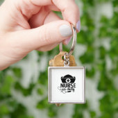 Dienstverzekering zestiende zuren sleutelhanger (Hand)