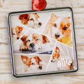 Dient Moderne Eenvoudige Aangepast 6 Afbeeldingen  Metalen Ornament