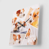 Dient Moderne Eenvoudige Aangepast 6 Afbeeldingen  Vierkante Klok (Hoek)