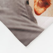 Dient Moderne Eenvoudige Aangepast 7 Afbeeldingen  Fleece Deken (Hoek)