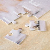 Dient Moderne Eenvoudige Aangepast 9 Foto's Collag Legpuzzel (Zijkant)