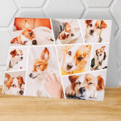 Dient Moderne Eenvoudige Aangepaste 9 Afbeeldingen Notitiekaartje