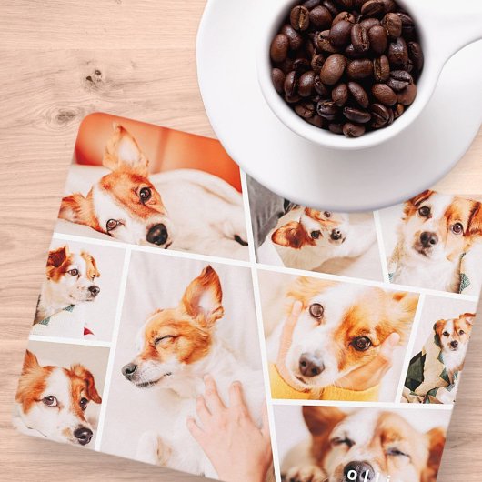 Dient Moderne Eenvoudige Aangepaste 9 Afbeeldingen Notitiekaartje