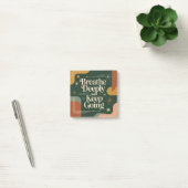 Diep Ademhalen En Doorgaan Post-it® Notes (Kantoor)