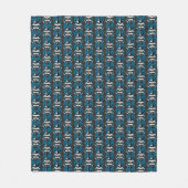 diep anker fleece deken (Voorkant)