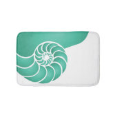 Diep Aqua Nautilus Nautical Seaside Badmat (Voorkant)