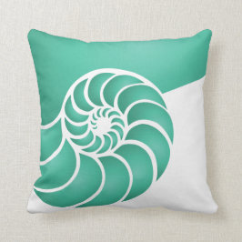 Diep Aqua Nautilus Nautical Seaside Kussen