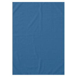 Diep azuurblauw tafelkleed