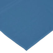 Diep azuurblauw tafelkleed (Gekanteld)