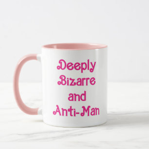 Diep bizarre en anti-mens mok