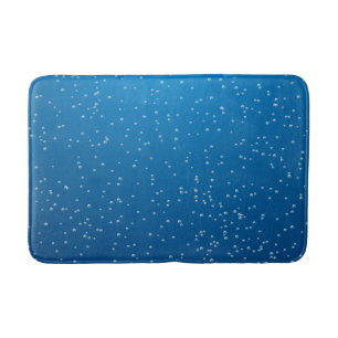 Diep Blauw Water en Kleine Bellen Badmat