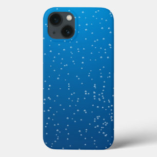 Diep Blauw Water en Kleine Bellen Case-Mate iPhone Case