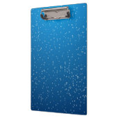 Diep Blauw Water en Kleine Bellen Klembord (Links)