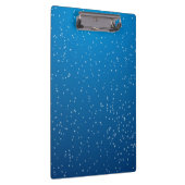 Diep Blauw Water en Kleine Bellen Klembord (Rechts)