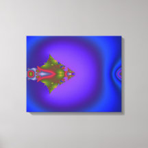 Diep Blauwachtig Fractal