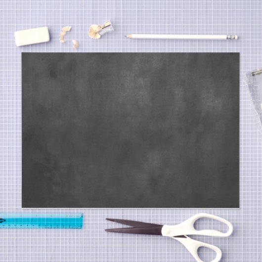 Diep donkersteenkool zwart getextureerd perkampapi tissuepapier (Craft)