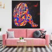 diep doordacht canvas afdruk (Insitu (Woonkamer))