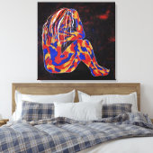 diep doordacht canvas afdruk (Insitu (Slaapkamer))