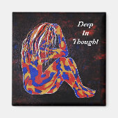 diep doordacht magneet (Voorkant)