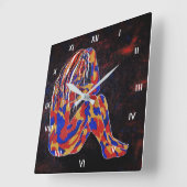 diep doordacht vierkante klok (Hoek)