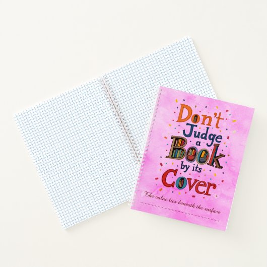 Diep en tot nadenken stemmend notitieboek (Binnen)