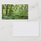 Diep Forest Visitekaartje (Voorkant / Achterkant)