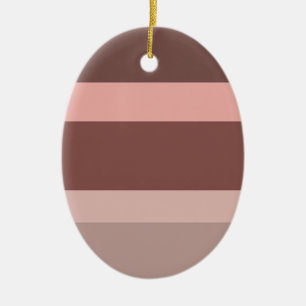 Diep gekleurd blok keramisch ornament