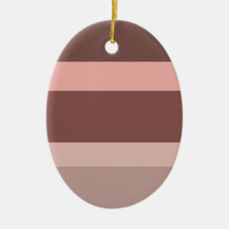 Diep gekleurd blok keramisch ornament