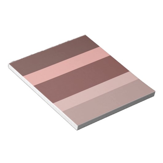Diep gekleurd blok notitieblok (Schuin)