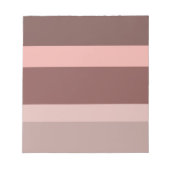 Diep gekleurd blok notitieblok (Voorkant)