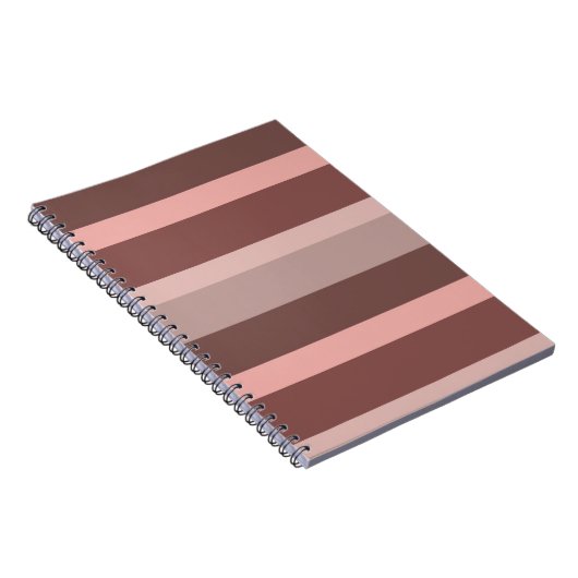 Diep gekleurd blok notitieboek (Rechterzijde)