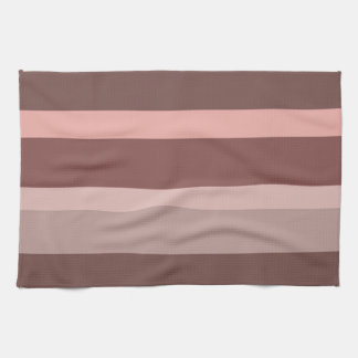 Diep gekleurd blok theedoek