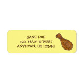 Diep gevlekte kip Drumstick - soep Etiket (Voorkant)