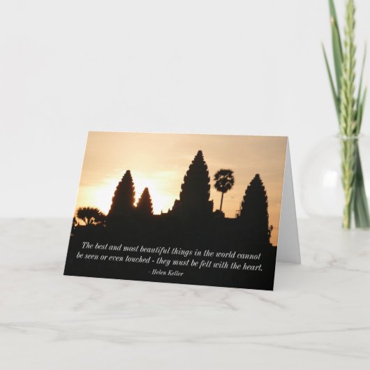 diep gevoel kaart (Voorkant)