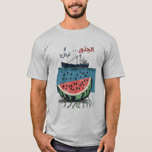 Diep Geworteld Palestijns Erfgoed فلسطين T-shirt
