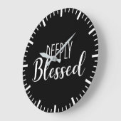 Diep gezegend, geloofssucces Motivatie Grote Klok (Hoek)