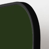 Diep groen abstract ontwerp Pickleball-paddle Pickleball Paddle (Links Detail)