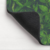 Diep groene bladeren muismat (Hoek)