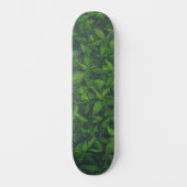 Diep groene bladeren persoonlijk skateboard (Voorkant)
